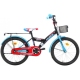 Bērnu velosipēds Monteria Limber Black/Red/Blue 20 collas