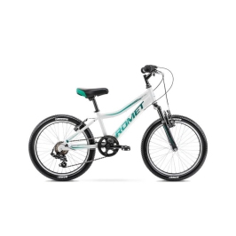 Bērnu velosipēds Romet RAMBLER KID 2 White/Blue 20 collas