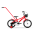 Детский велосипед TABOU ROCKET LITE red/white 16 collas