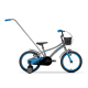 Bērnu velosipēds TABOU ROCKET LITE steel/blue 16 collas