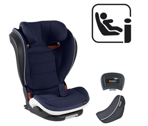 BeSafe Izi Flex Fix I-size Granat Melange Bērnu Autokrēsls 15-36 kg