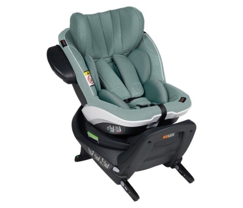 BeSafe iZi Twist i-Size Sea green melange Bērnu Autokrēsls 0-18 kg