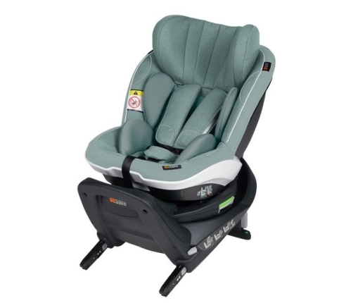 BeSafe iZi Twist i-Size Sea green melange Bērnu Autokrēsls 0-18 kg