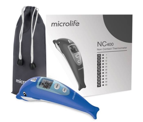 Bezkontakta termometrs MICROLIFE NC-400 Blue dolphin