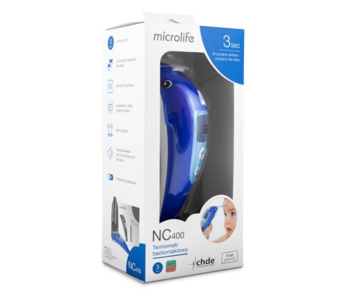 Bezkontakta termometrs MICROLIFE NC-400 Blue dolphin