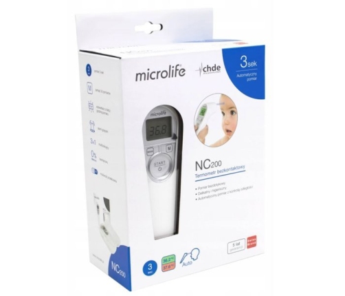 Бесконтактный термометр MICROLIFE NC200