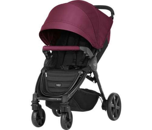 Britax Romer B-Agile 4 Plus Wine Red Прогулочная Коляска