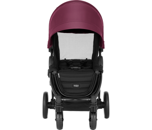 Britax Romer B-Agile 4 Plus Wine Red Sporta Ratiņi