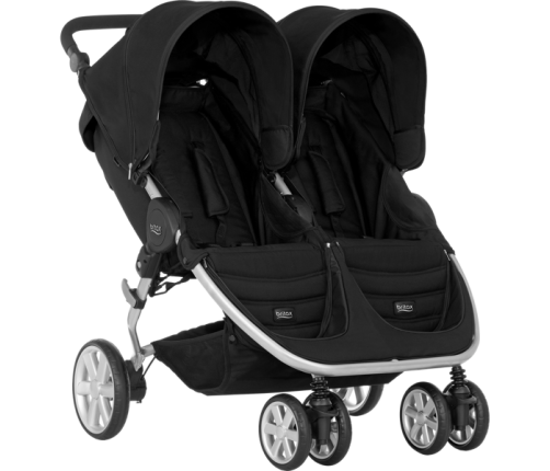 Britax Romer B-Agile Double Cosmos Black Dvīņu Ratiņi