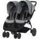 Britax Romer B-Agile Double Steel Grey Коляска для двойняшек