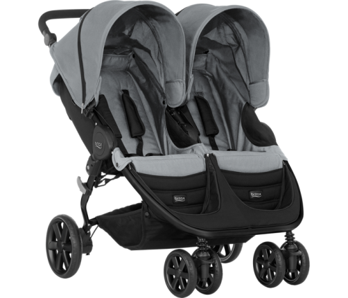 Britax Romer B-Agile Double Steel Grey Коляска для двойняшек