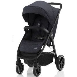 Britax Romer B-Agile R Black Shadow/Black Sporta Ratiņi