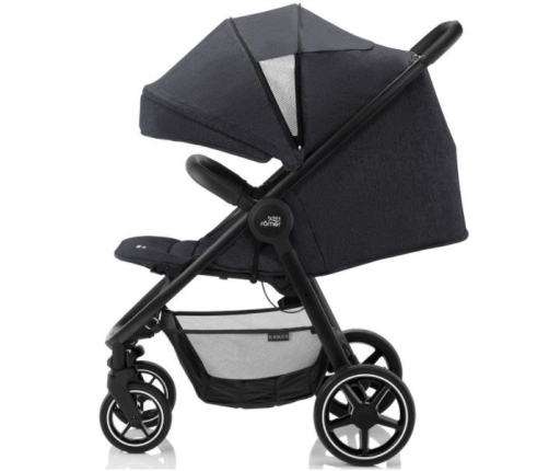 Britax Romer B-Agile R Black Shadow/Black Sporta Ratiņi