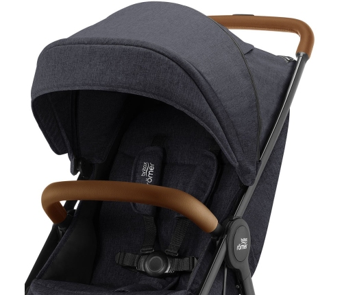 Britax Romer B-Agile R Black Shadow/Brown Sporta Ratiņi