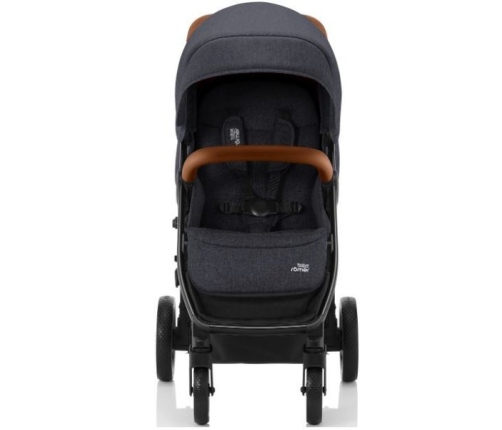 Britax Romer B-Agile R Black Shadow/Brown Sporta Ratiņi