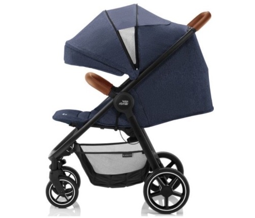 Britax Romer B-Agile R Navy Ink/Brown Sporta Ratiņi