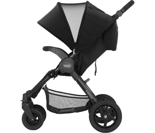 Britax Romer B-Motion 4 Black Denim Sporta Ratiņi