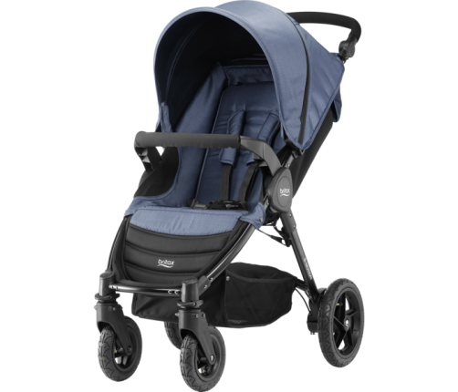 Britax Romer B-Motion 4 Blue Denim Sporta Ratiņi