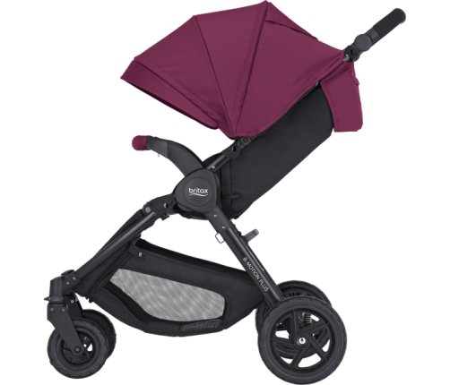 Britax Romer B-Motion 4 Plus Wine Red Sporta Ratiņi