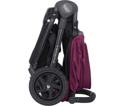 Britax Romer B-Motion 4 Plus Wine Red Sporta Ratiņi