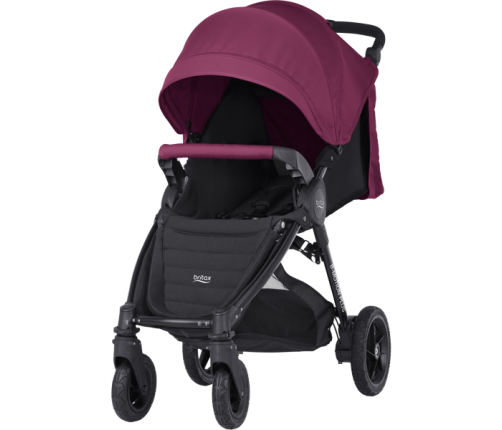 Britax Romer B-Motion 4 Plus Wine Red Sporta Ratiņi