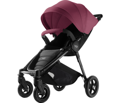 Britax Romer B-Motion 4 Plus Wine Red Прогулочная Коляска