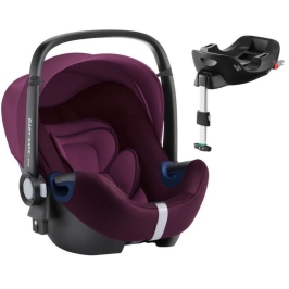 Britax Romer Baby-Safe 2 I-Size Burgundy red Bērnu Autokrēsls 0-13 kg + Flex Isofix bāze