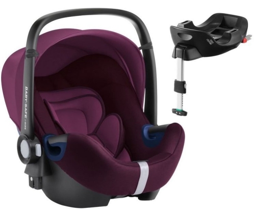 Britax Romer Baby-Safe 2 I-Size Burgundy red Детское автокресло 0-13 кг + Flex Isofix  база