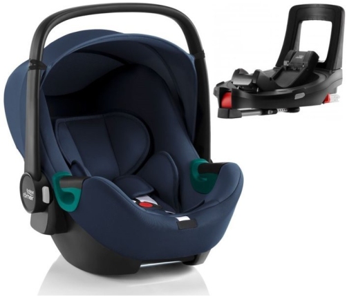 Britax Romer Baby-Safe 3 I-Size Atlantic Green Детское автокресло 0-13 кг + Flex iSense база