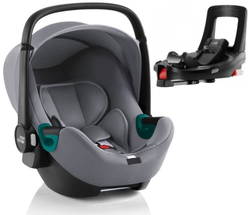 Britax Romer Baby-Safe 3 I-Size Frost grey Детское автокресло 0-13 кг + Flex iSense база