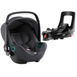 Britax Romer Baby-Safe iSense i-Size Midnight grey + Flex iSENSE Base Bērnu Autokrēsls 0-13 kg