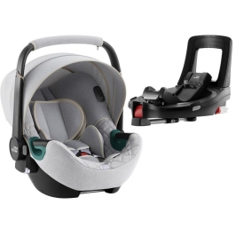 Britax Romer Baby-Safe iSense i-Size Nordic grey + Flex iSENSE Base Детское автокресло 0-13 кг