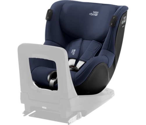 Britax Romer Dualfix iSense i-Size Indigo blue + Flex iSENSE Base Bērnu Autokrēsls 0-18 kg