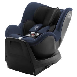 Britax Romer Dualfix Plus 360 Moonlight Blue + ISOFIX Base Bērnu Autokrēsls 0-20 kg