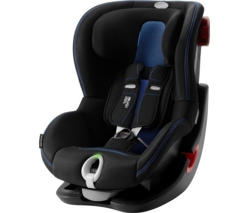 Britax Romer King II LS Cool Flow - Blue - Black frame Детское автокресло 9-18 кг