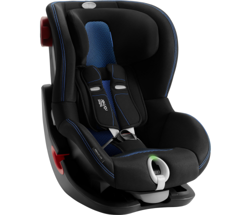 Britax Romer King II LS Cool Flow - Blue - Black frame Детское автокресло 9-18 кг