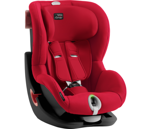 Britax Romer King II LS Fire Red Black frame Bērnu Autokrēsls 9-18 kg