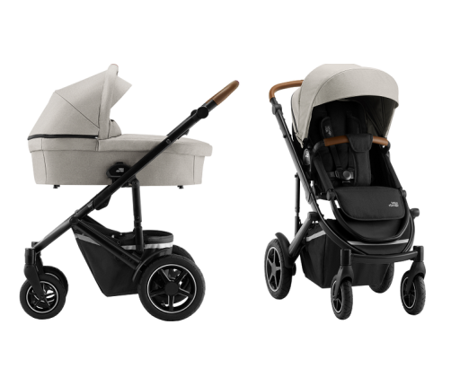 Britax Romer Smile 3 Pure Beige Bērnu Ratiņi 2in1