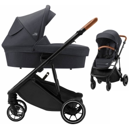 Britax Romer Strider M bērnu Ratiņi 2in1 Black Shadow