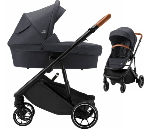 Britax Romer Strider M bērnu Ratiņi 2in1 Black Shadow