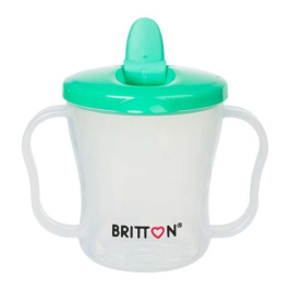 Britton First Cup Кружечка-непроливайка с носиком 200мл