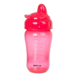 Britton Non-spill Soft Spout Cup Neizlīstoša krūze ar mīksto uzgali 270 ml