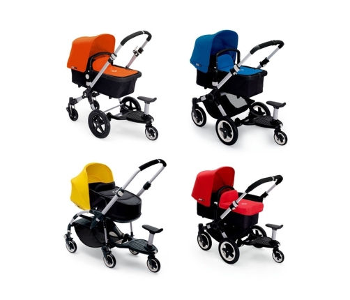 Bugaboo comfort wheeled Board plus Black Ratu kāpslis (pakāpiens)