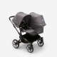 Bugaboo Donkey 5 DUO Grey Melange Grey frame Коляска для погодок Трансформер