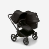 Bugaboo Donkey 5 DUO Midnight black Black frame Коляска для погодок Трансформер