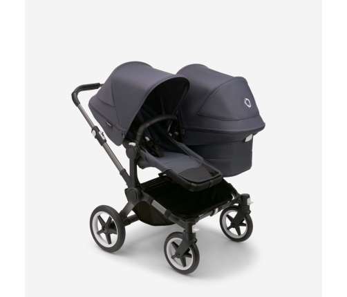 Bugaboo Donkey 5 DUO Stormy Blue Grey frame Коляска для погодок Трансформер