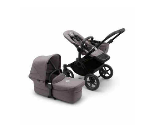 Bugaboo Donkey 5  Grey Melange Black frame Детская Коляска Трансформер 2в1 (без капюшона)