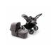 Bugaboo Donkey 5 Grey Melange Black frame Bērnu Ratiņi Transformeris 2in1 (bez jumta)