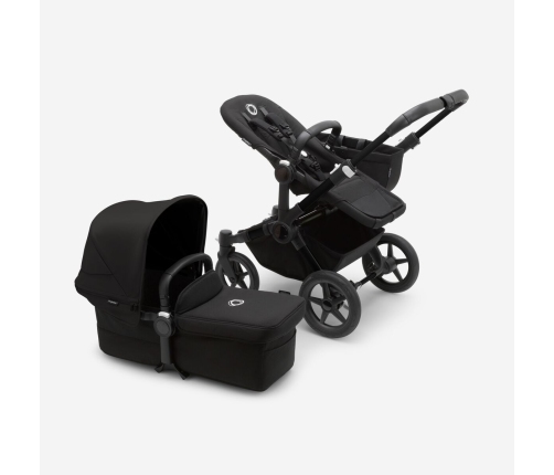 Bugaboo Donkey 5 Midnight Black Black frame Детская Коляска Трансформер 2в1 (без капюшона)