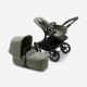 Bugaboo Donkey 5 Mono Forest Green Black frame Bērnu Ratiņi Transformeris 2in1